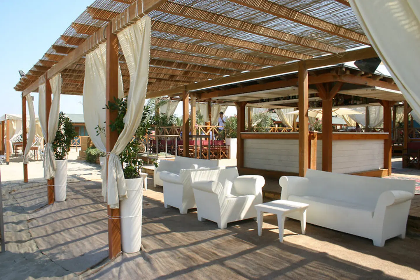 Cosmopolitan Golf & Beach Resort Terrasse