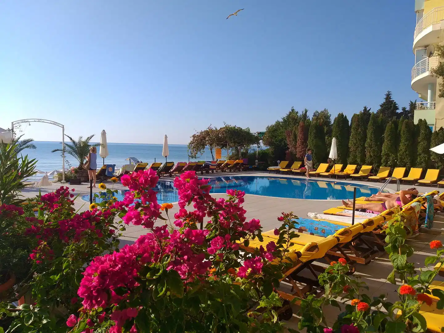 Aphrodite Beach Hotel Aussenansicht
