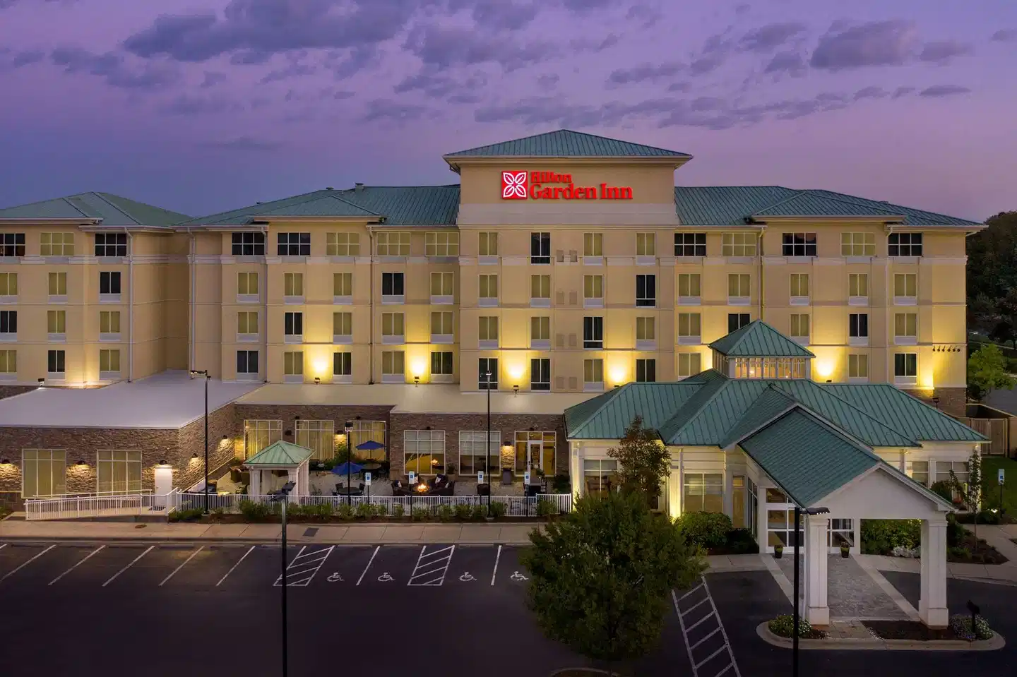 Hilton Garden Inn Charlotte Airport Aussenansicht