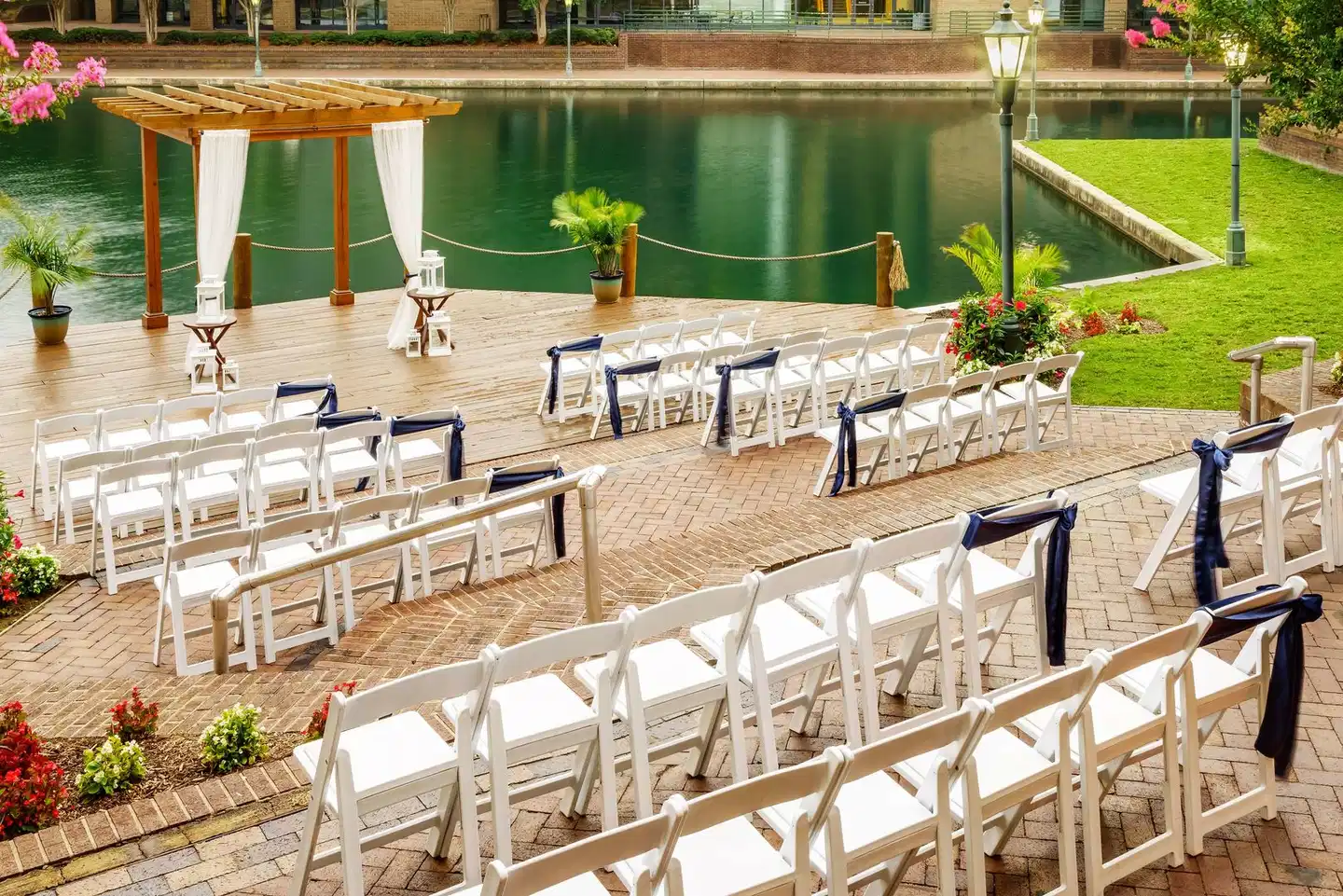 Hilton Charlotte University Place Terrasse