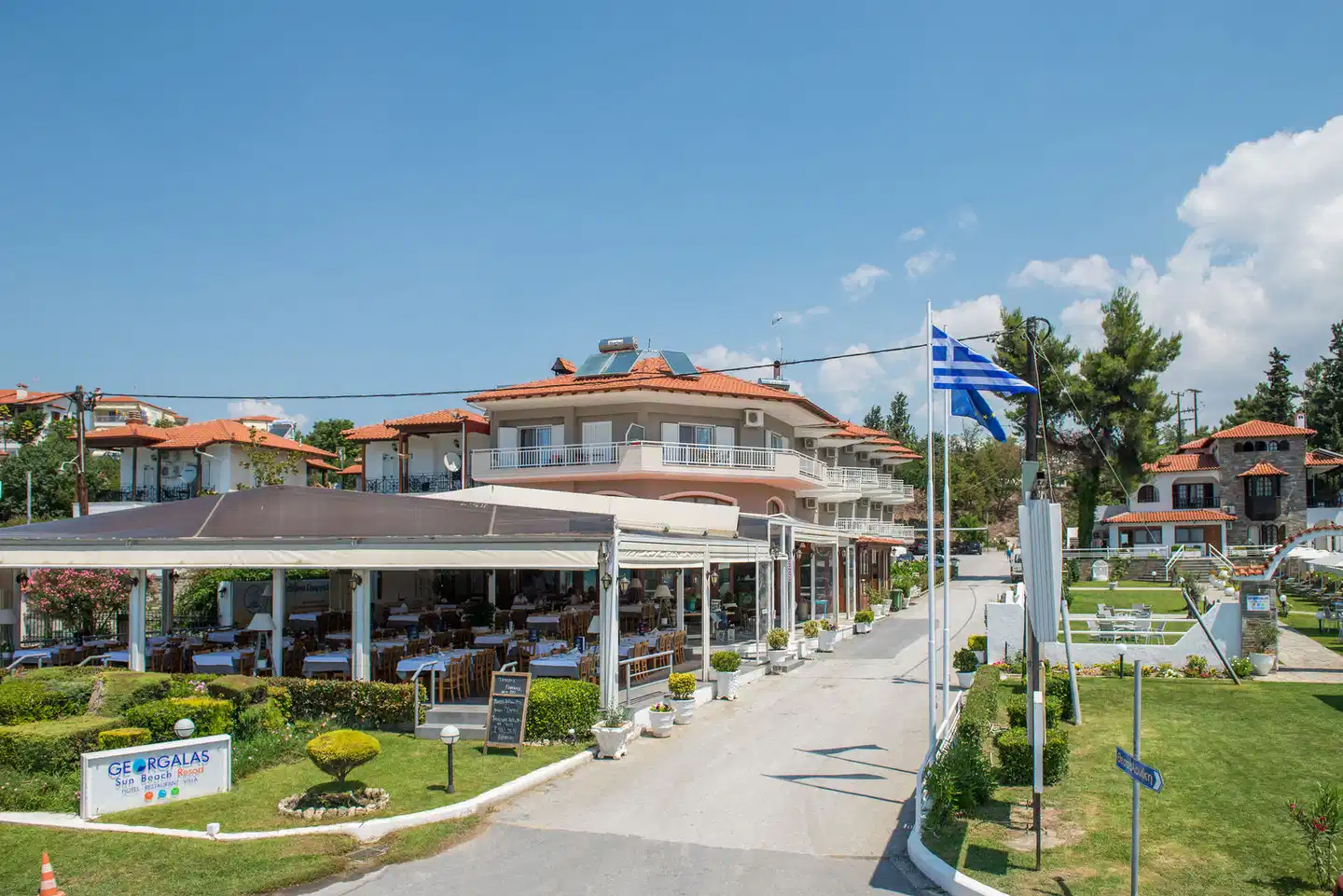 Georgalas Sun Beach Villa Aussenansicht