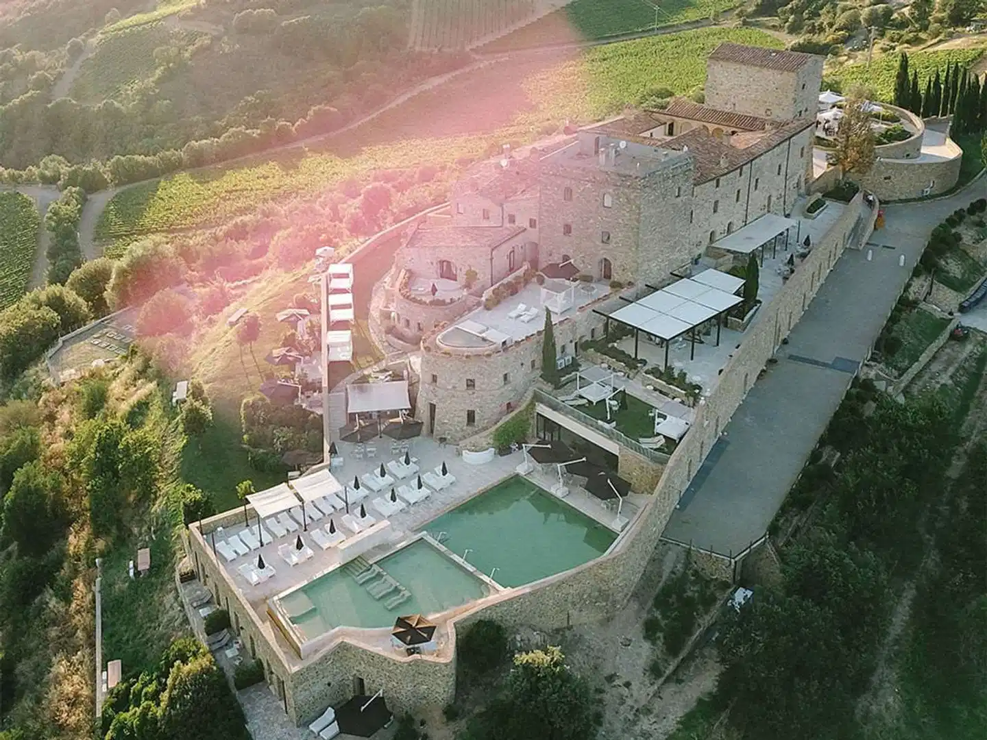 Castello Di Velona Aussenansicht