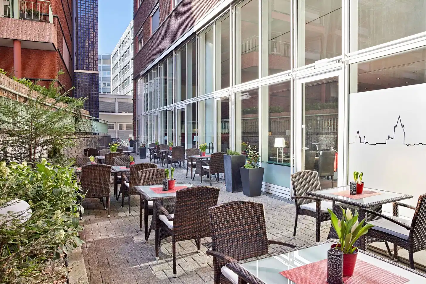 Lindner Hotel Köln Am Dom Terrasse