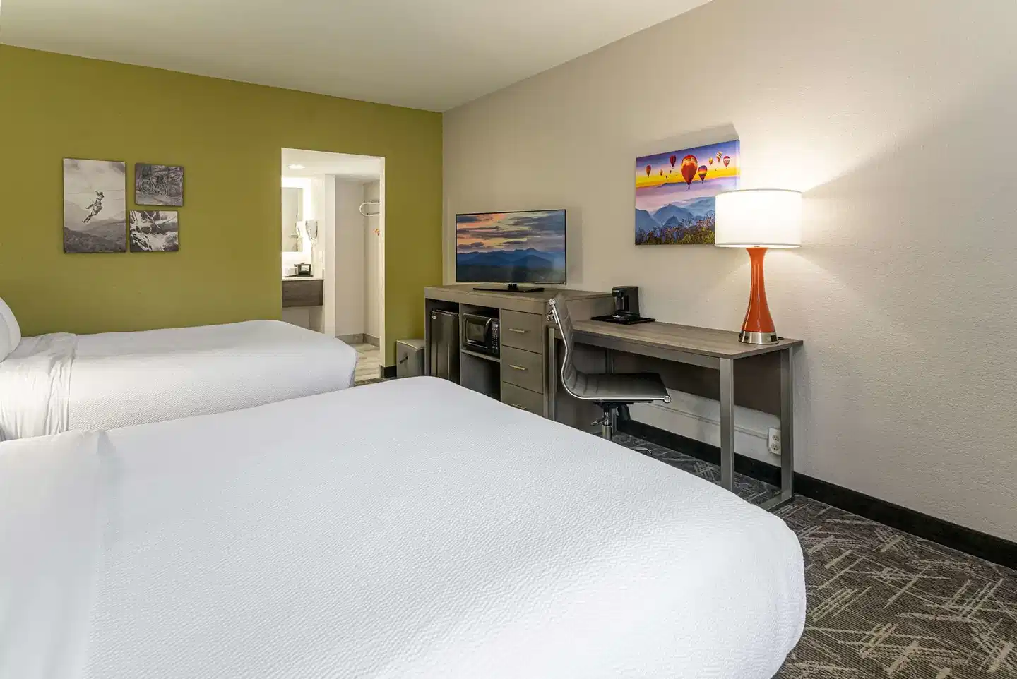 Quality Inn Asheville Downtown Tunnel Road Wohnbeispiel