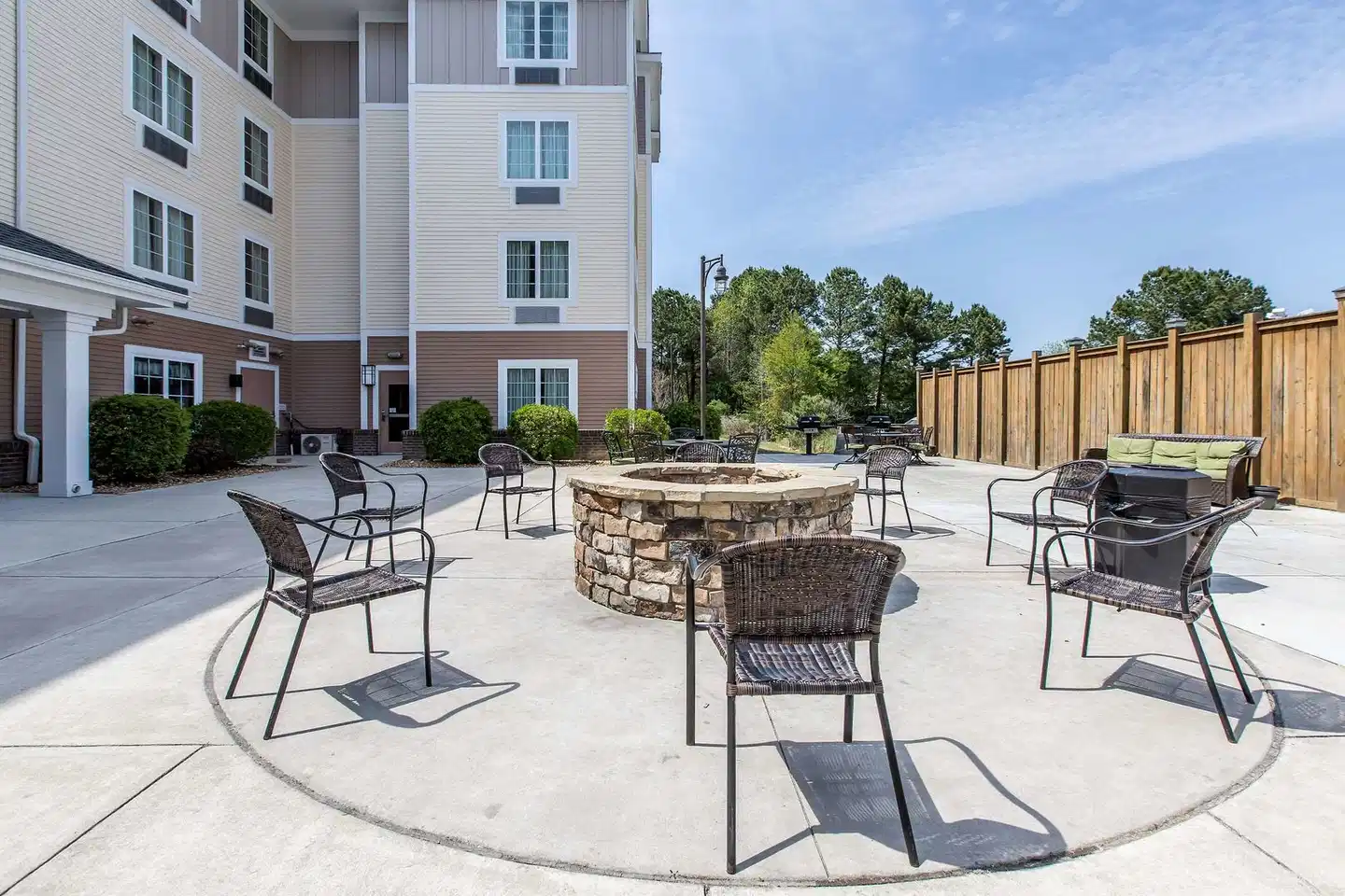 MainStay Suites Camp Lejeune Terrasse