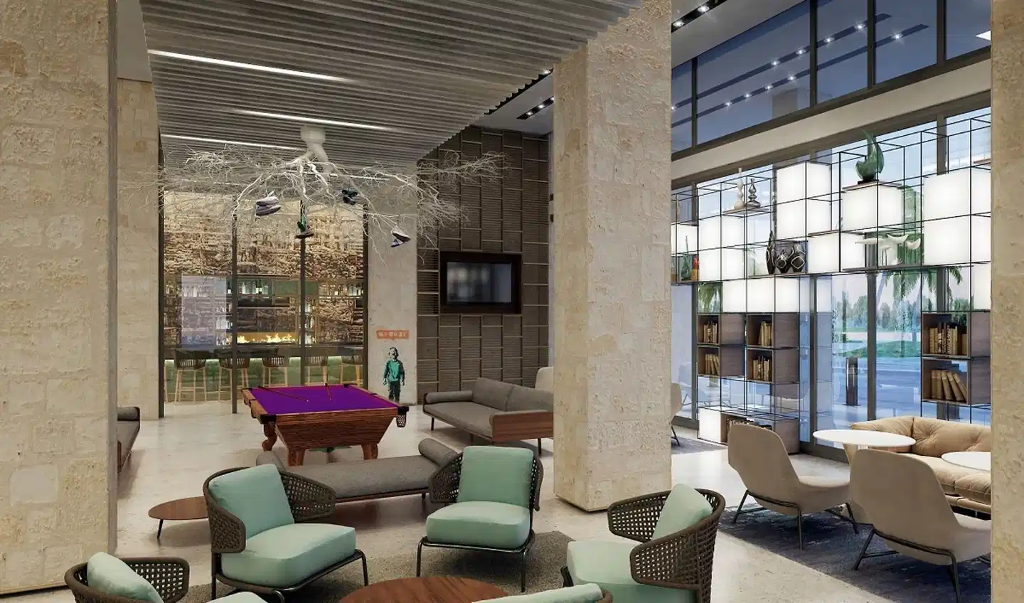 Renaissance Cancun Resort & Marina Lobby