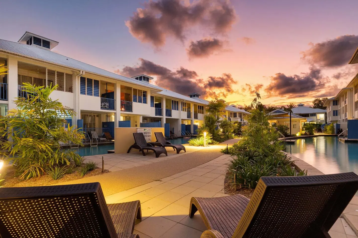 Silkari Lagoons Terrasse