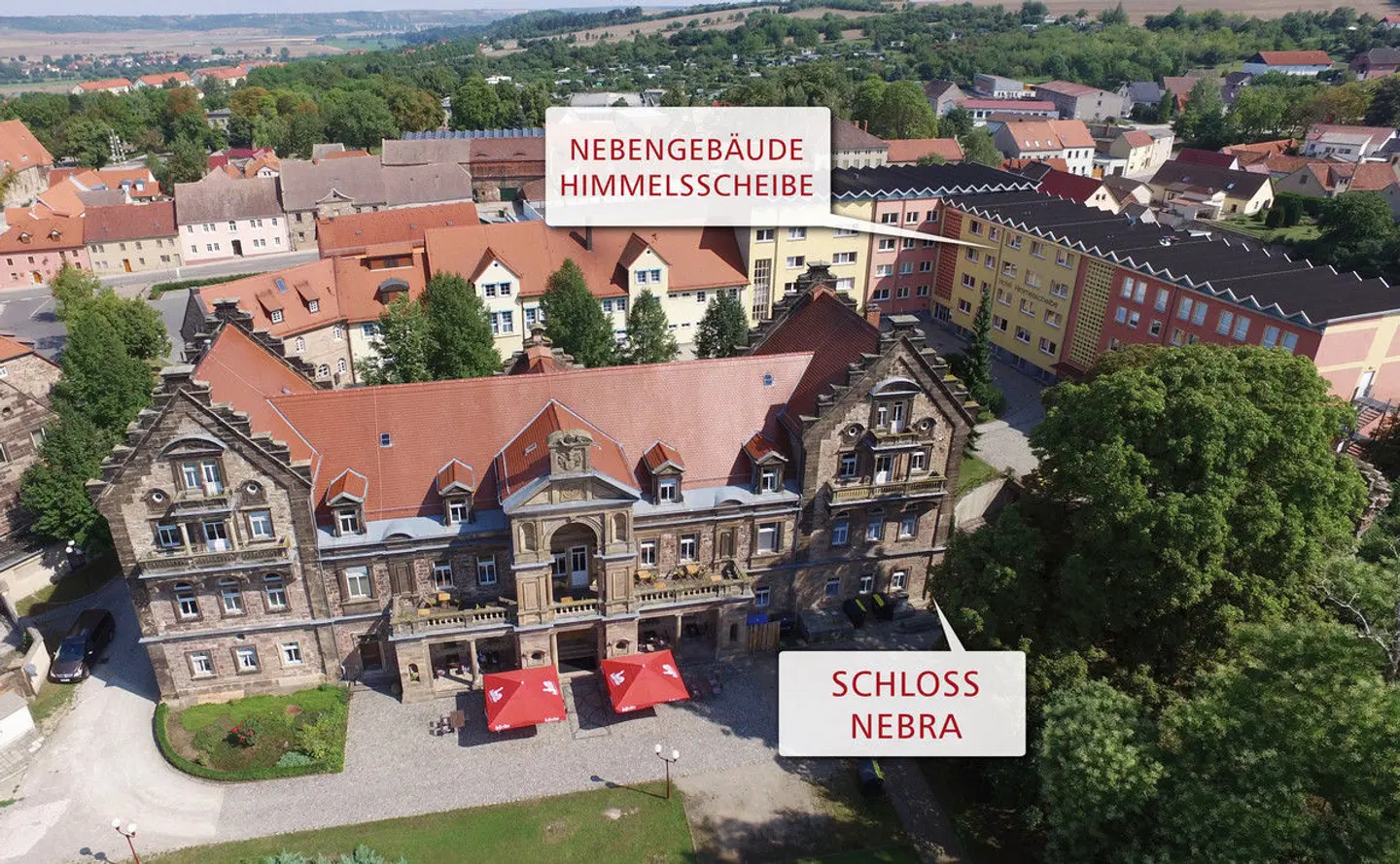 Hotel Himmelsscheibe & Hotel Schloss Nebra EXTERIOR