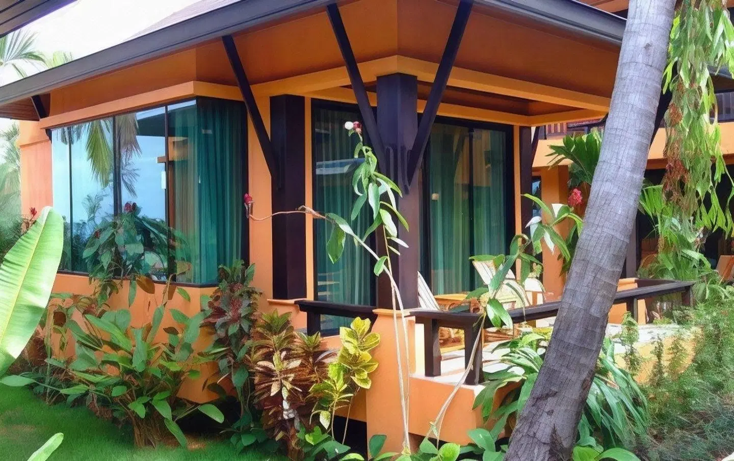 The Shambhala Khaolak Resort (SHA Extra Plus) Terrasse