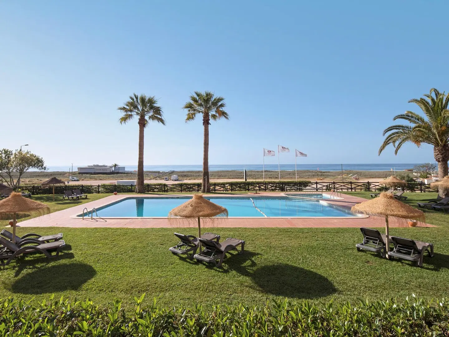Meia Praia Lagos Beach Club Apartments Garten