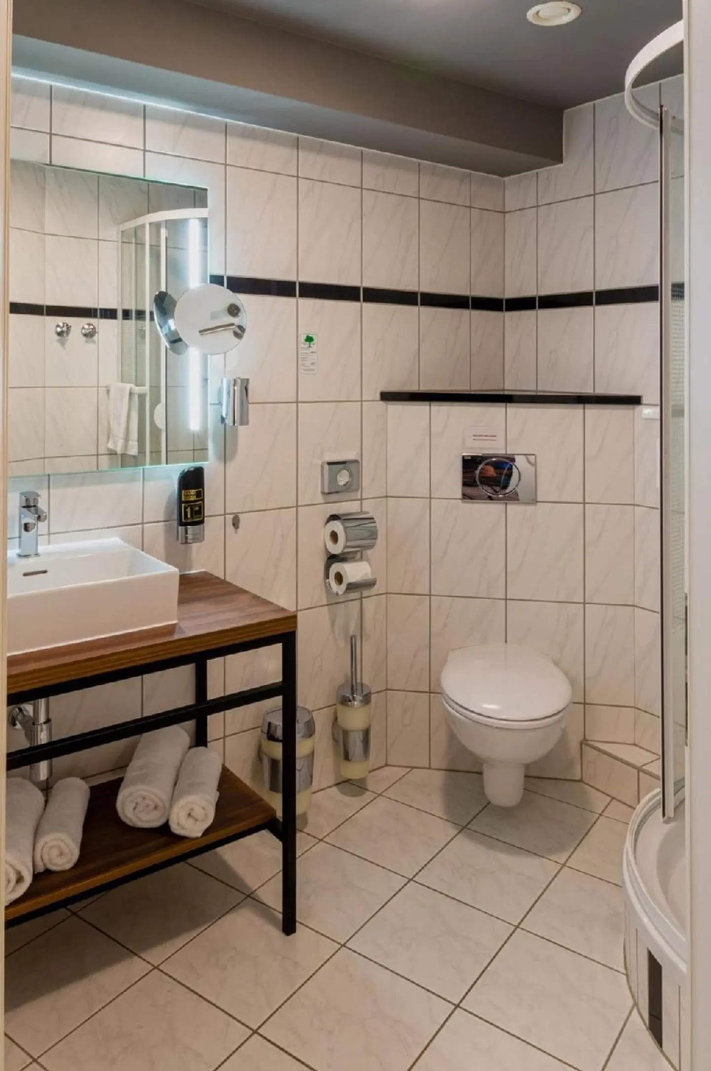 TRIP INN Cityhotel Gießen Badezimmer