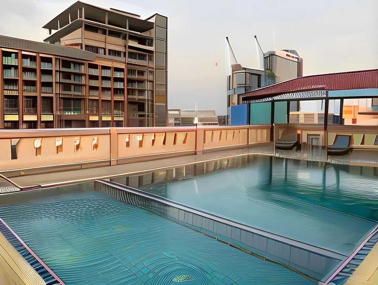 A.A. Pattaya Golden Beach Hotel OUTDOOR_POOL