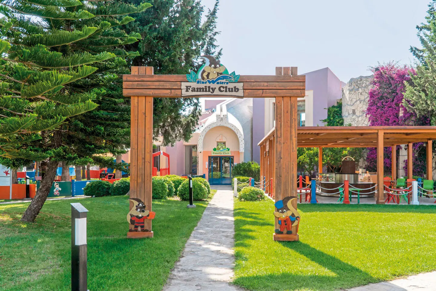 Blue Waters Club Garten