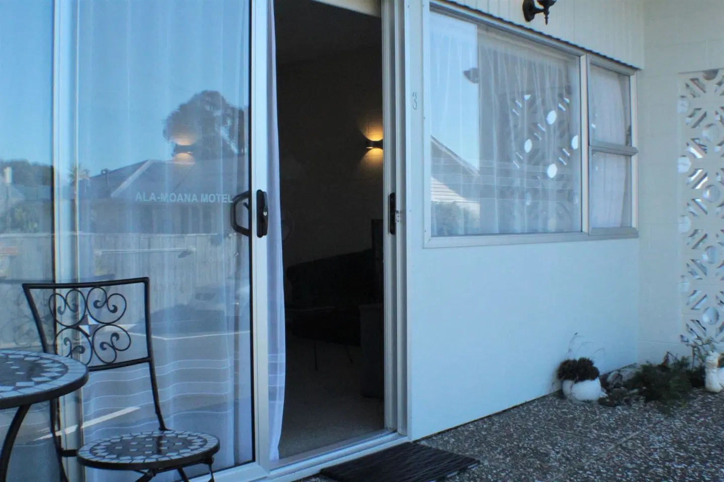 Ala Moana Motel Badezimmer