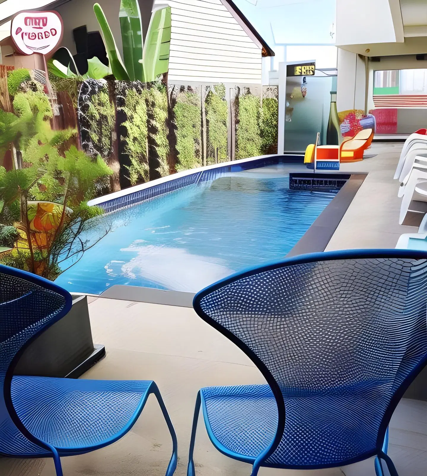 The Frutta Boutique Patong Beach Hallenbad