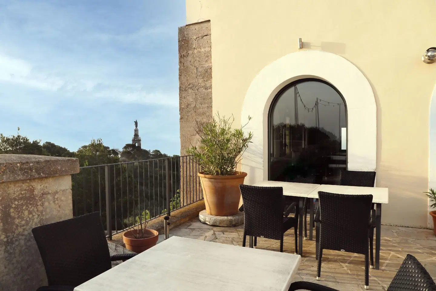 Sant Salvador Hostatgeria Terrasse