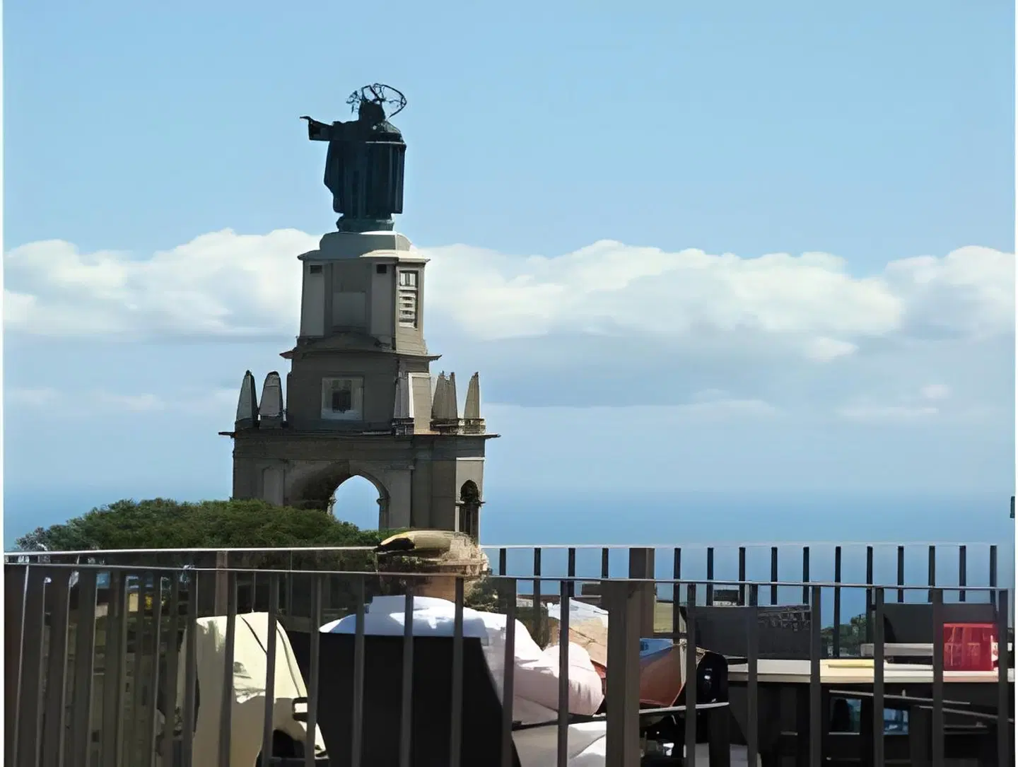 Sant Salvador Hostatgeria Terrasse
