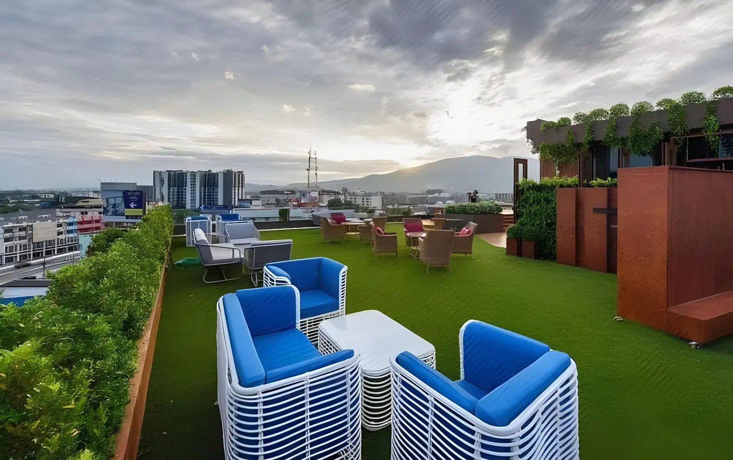 Parc Borough City Resort Terrasse