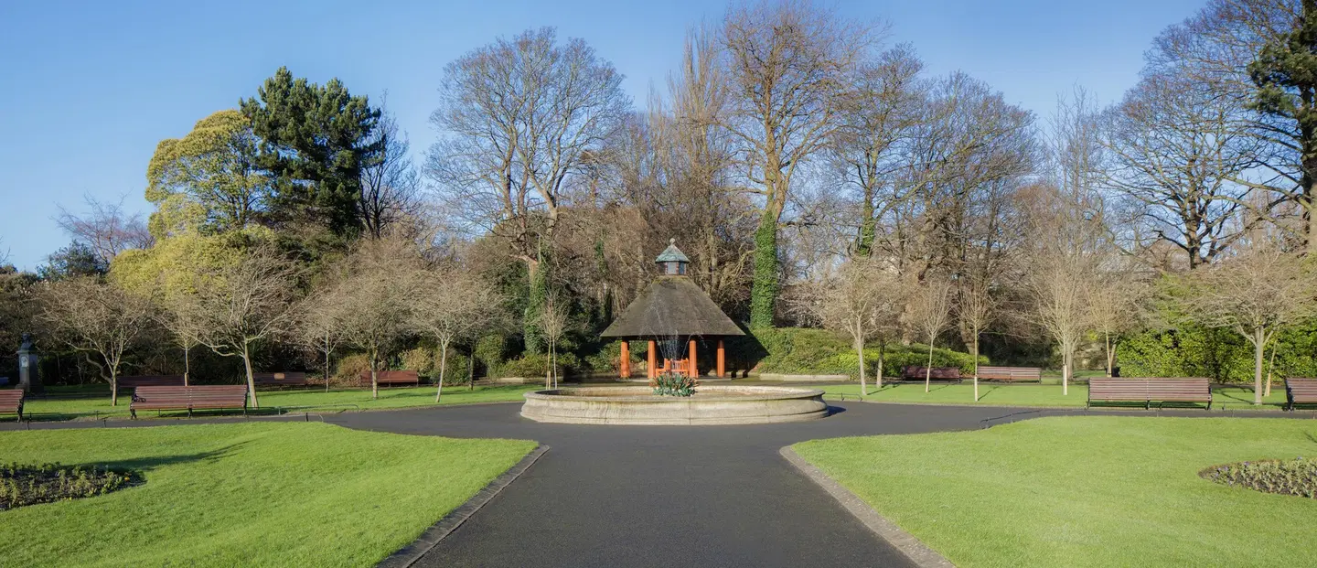 Hilton Dublin Garten