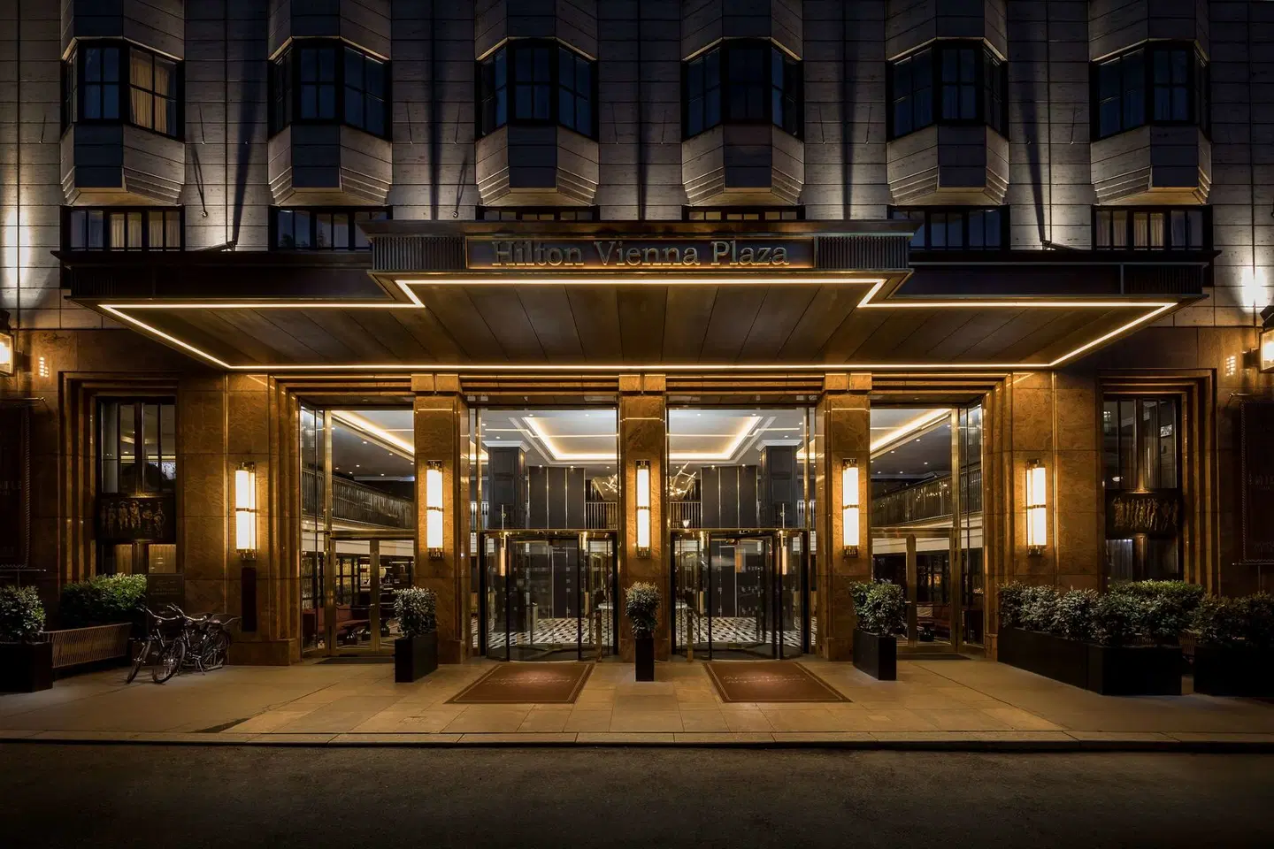 Hilton Vienna Plaza Terrasse