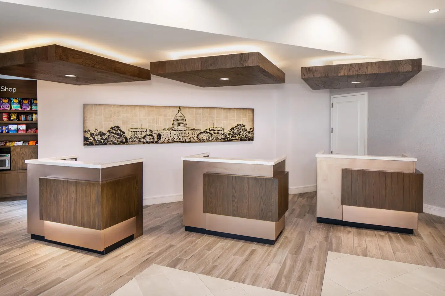 Hilton Garden Inn Washington DC Downtown Badezimmer
