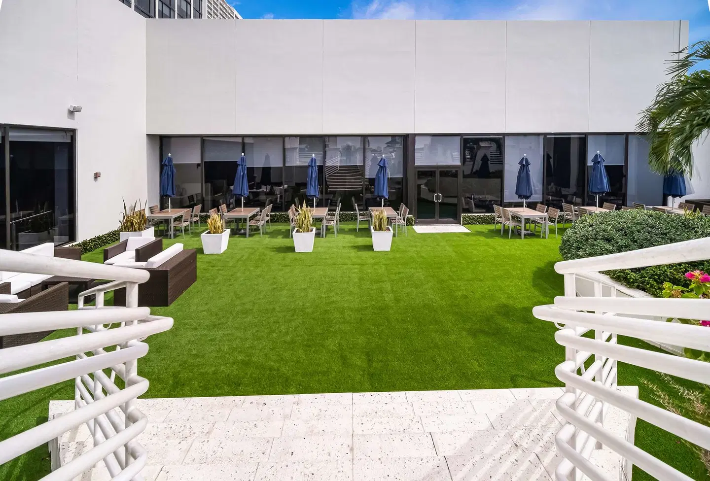 Hilton Miami Downtown Garten