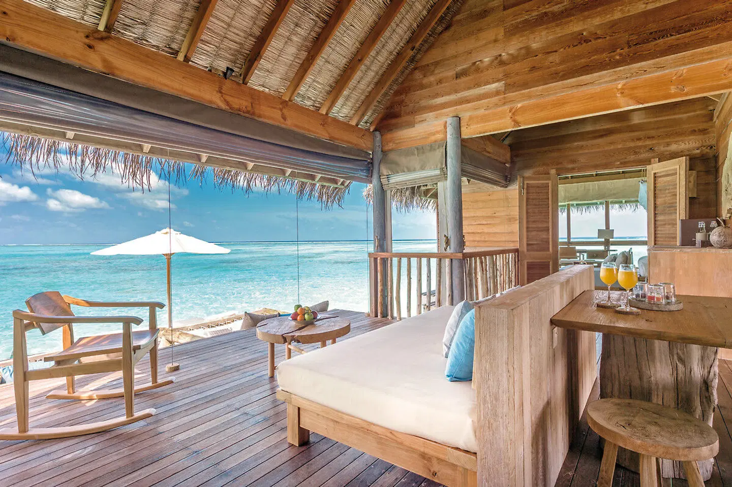 Gili Lankanfushi Maldives Terrasse