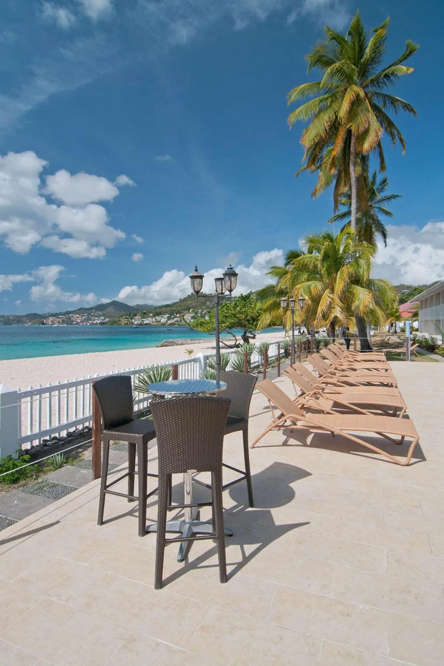 Radisson Grenada Beach Resort Terrasse