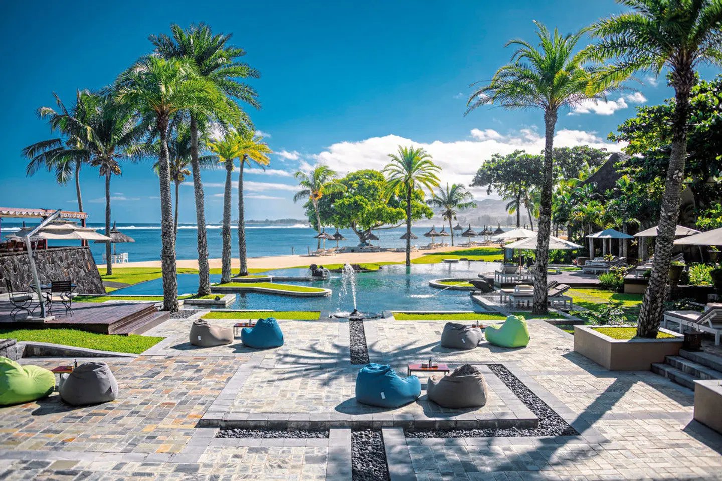 Shanti Maurice Resort & Spa Garten