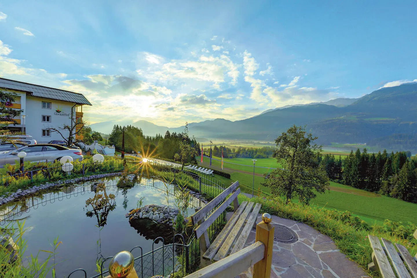 Ferienhotel Glocknerhof Terrasse