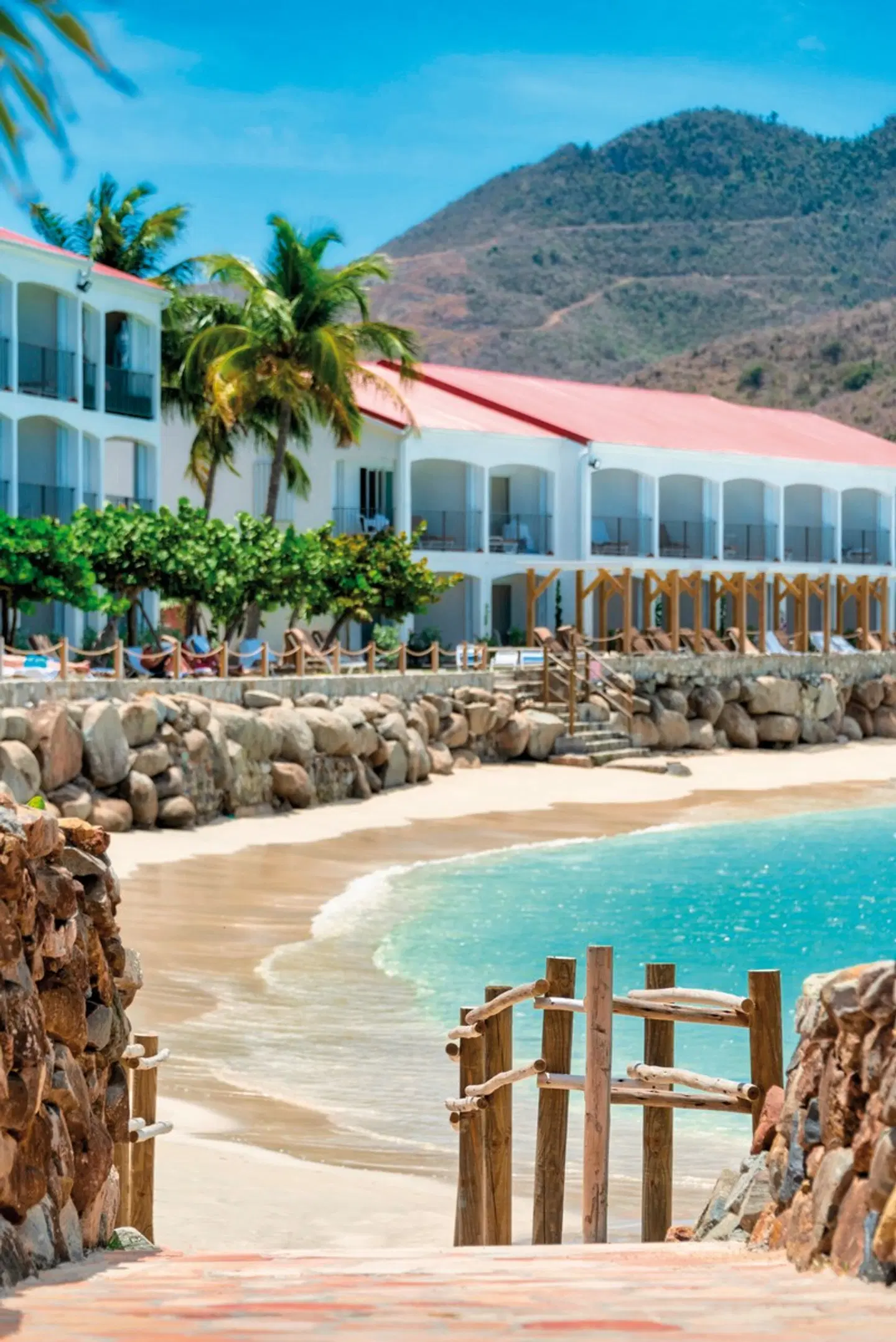 Grand Case Beach Club Terrasse