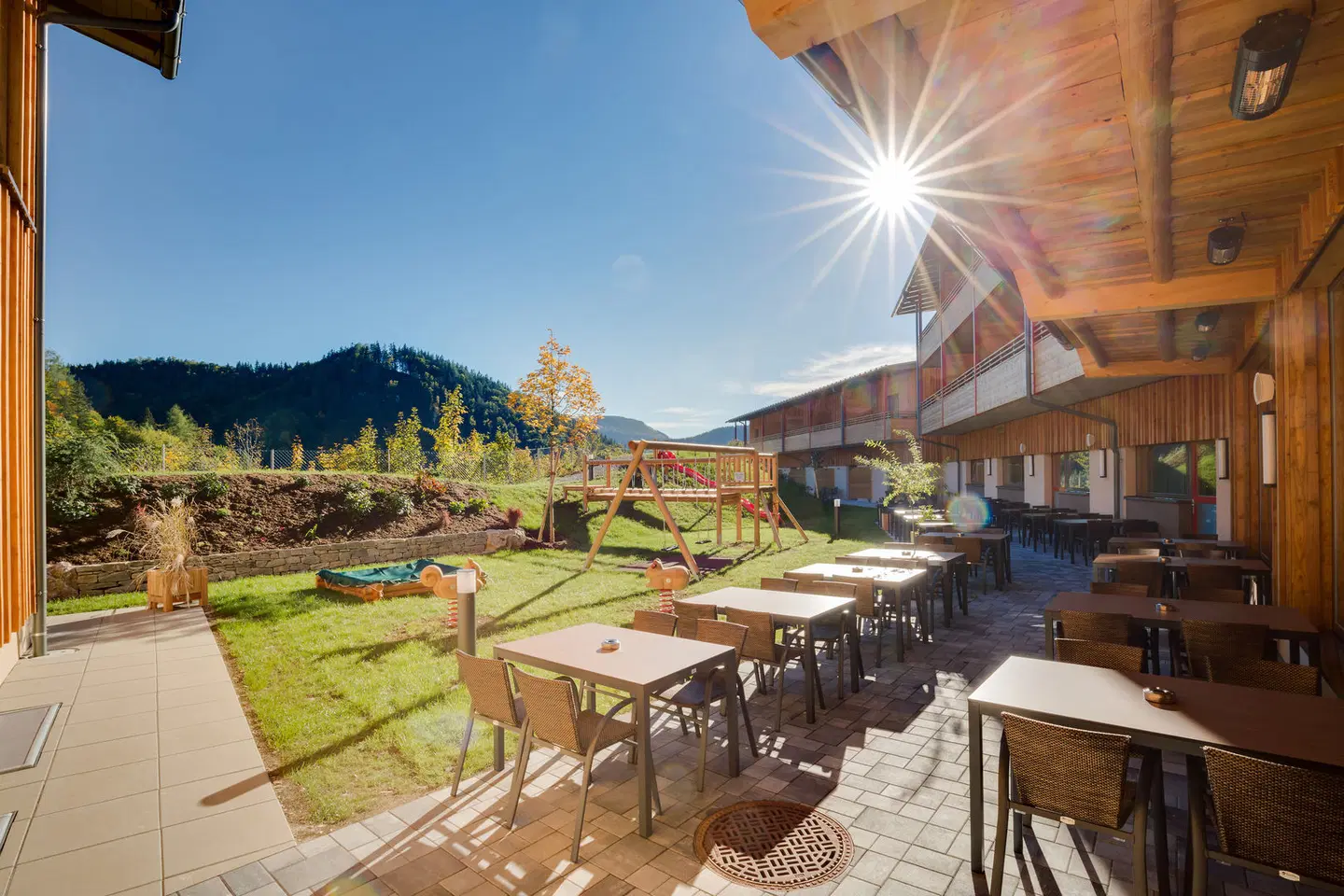 JUFA Hotel Annaberg Terrasse