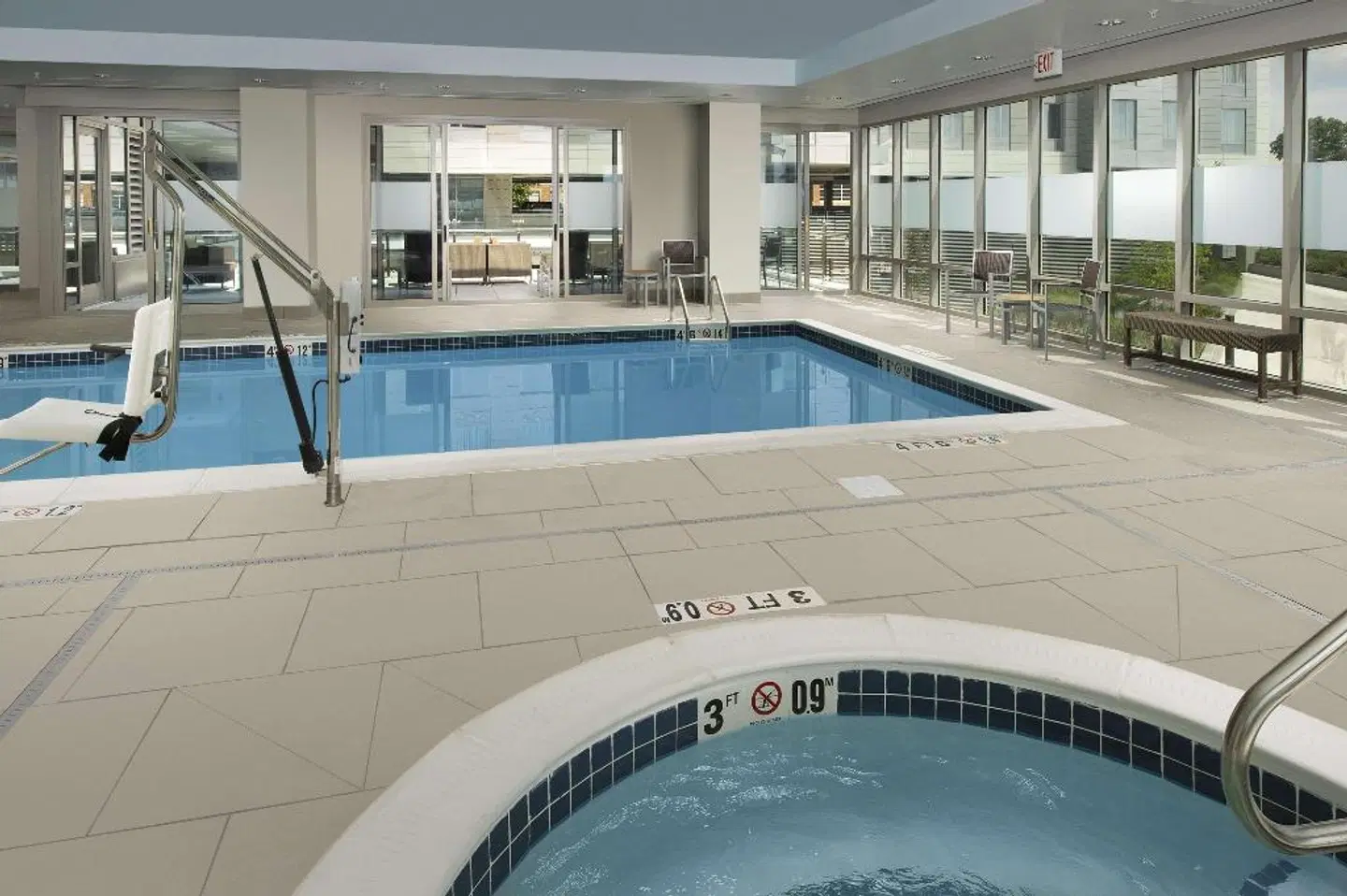 Hampton Inn Washington DC NoMa Union Station Hallenbad
