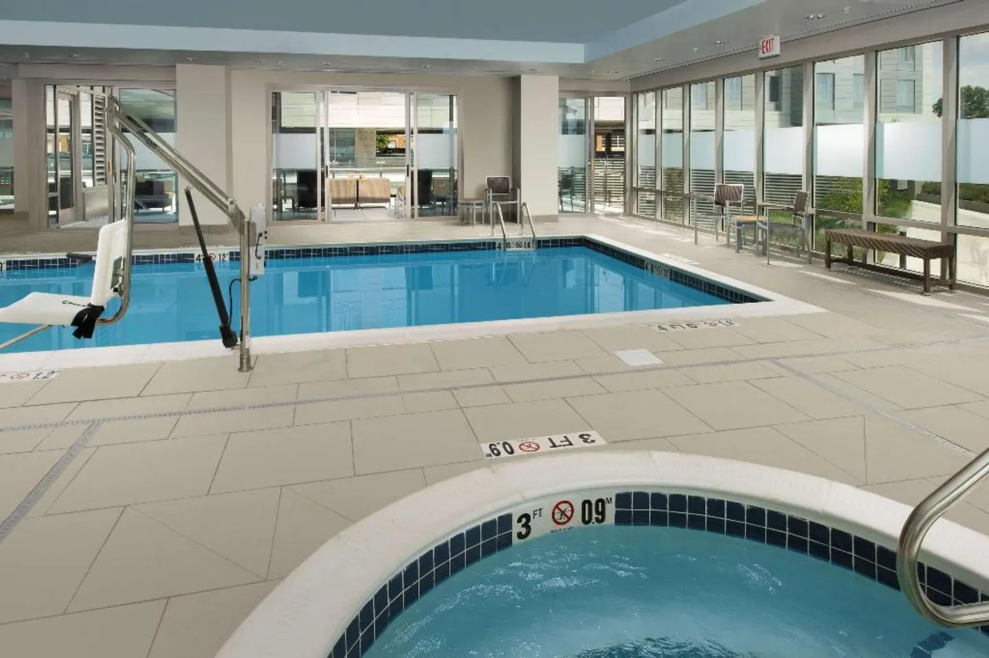 Homewood Suites by Hilton Washington DC NoMa Union Station Hallenbad