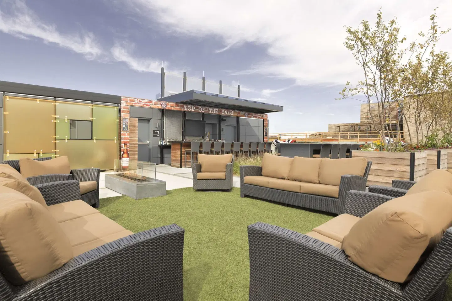 Hampton Inn & Suites Washington DC-Navy Yard Terrasse
