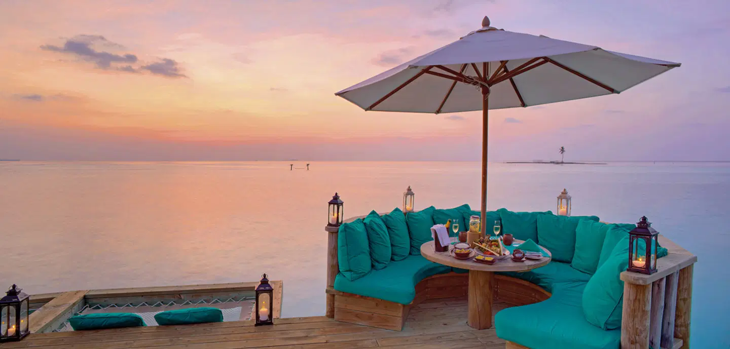 Gili Lankanfushi Maldives Terrasse