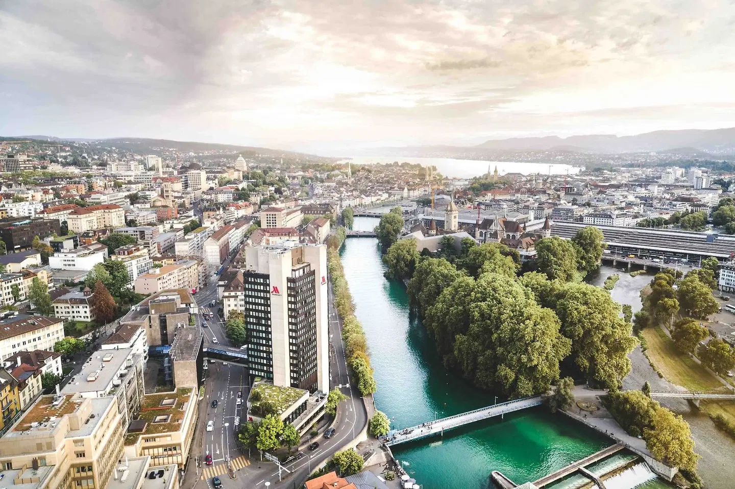 Zurich Marriott Hotel LANDSCAPE