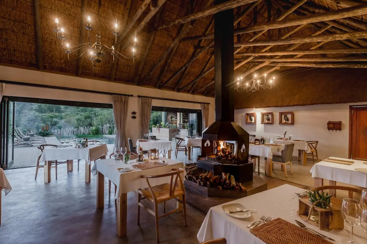 Amakhala Game Reserve - Bukela Game Lodge Restaurant