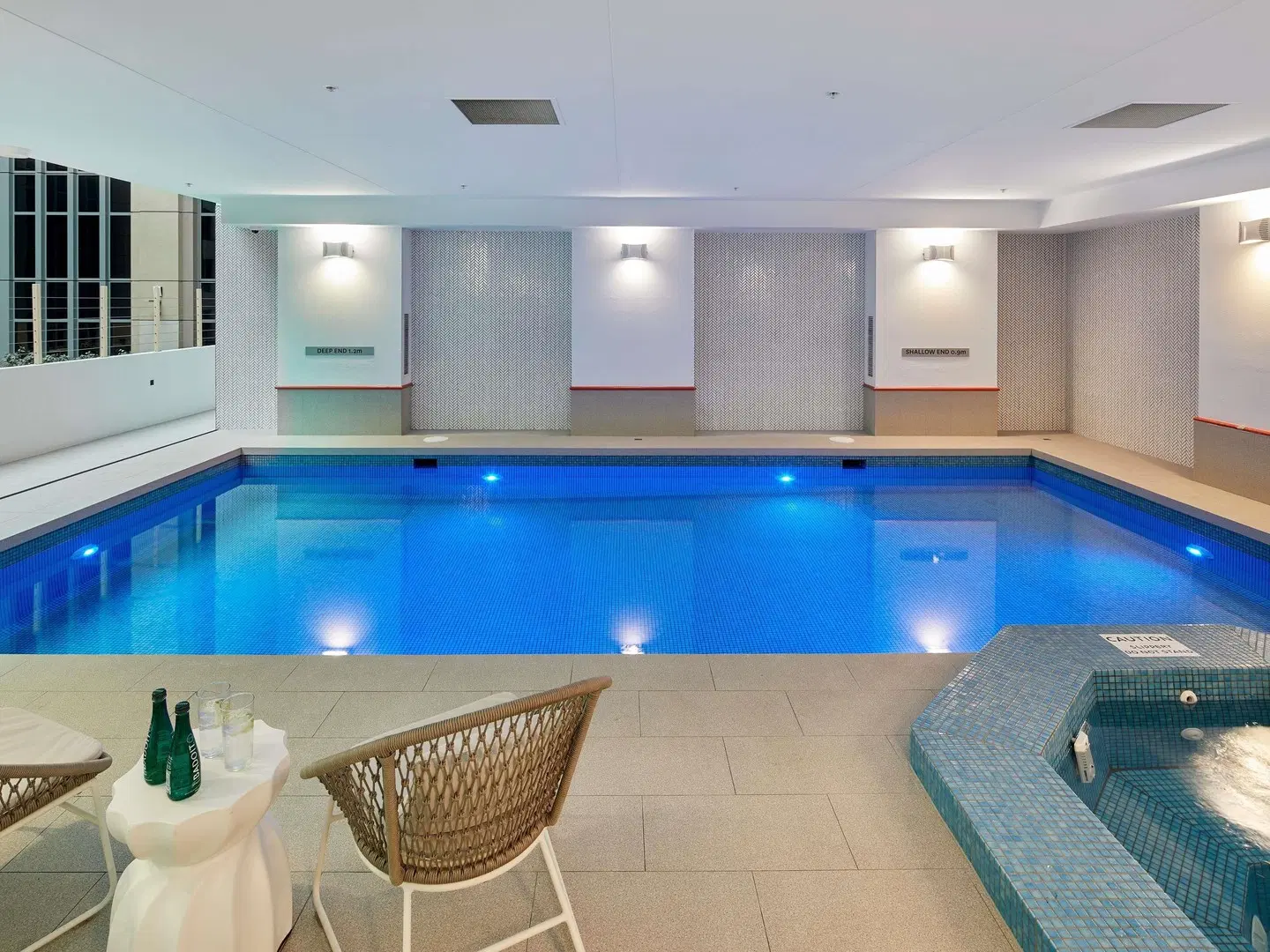 Novotel Melbourne on Collins Hotel Hallenbad