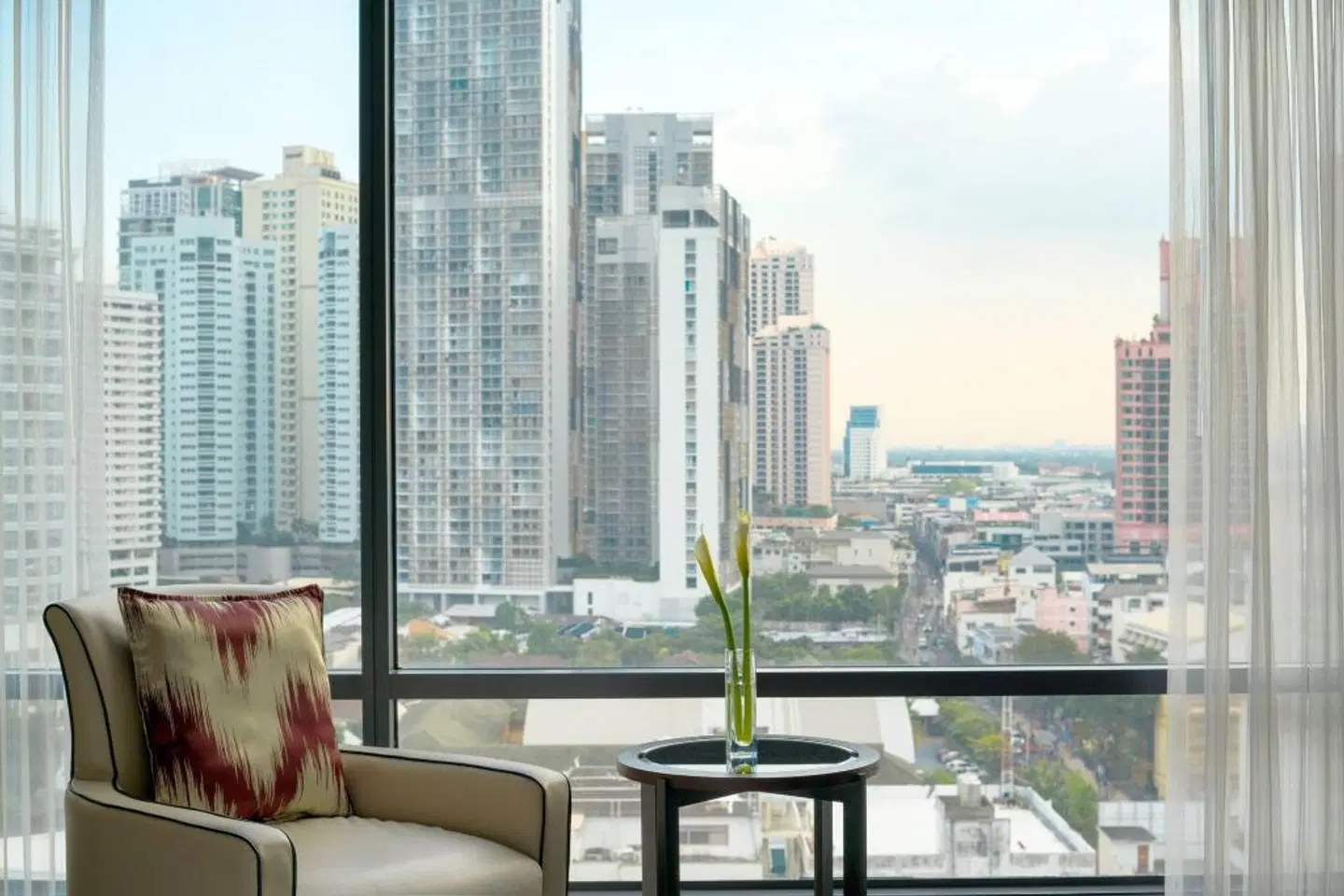 Bangkok Marriott Marquis Queens Park Terrasse