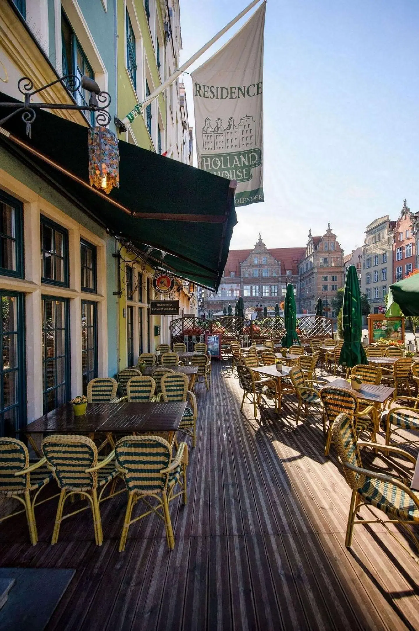 Holland House Residence Old Town Terrasse