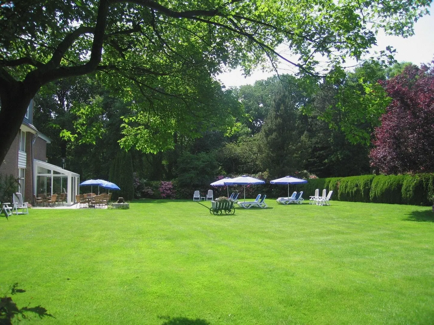 Haus Hientz Zum Rosenteich Garten