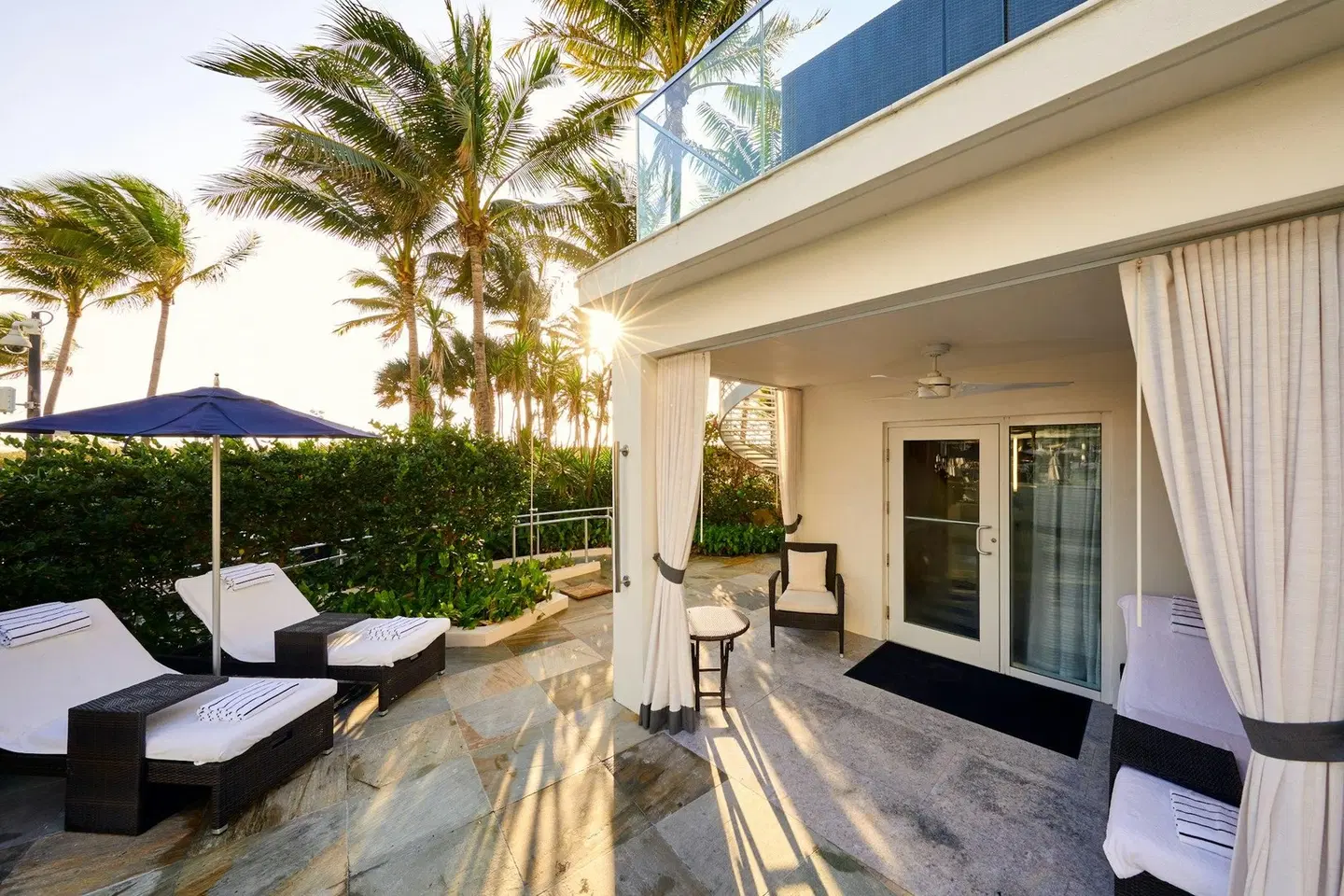 Loews Miami Beach Hotel Terrasse