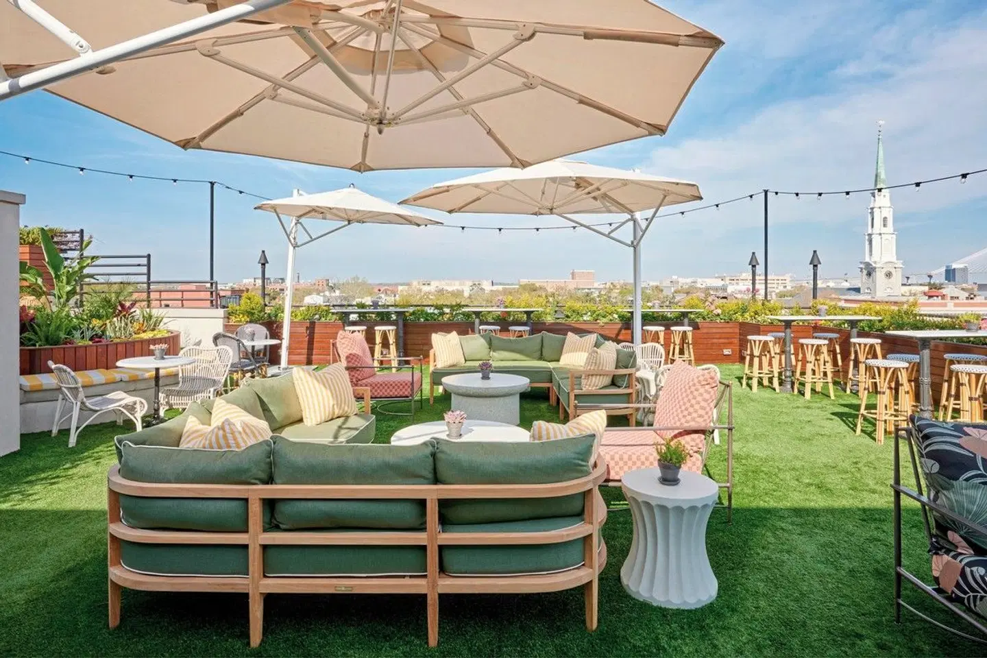 Perry Lane Hotel A Luxury Collection Hotel Savannah Terrasse