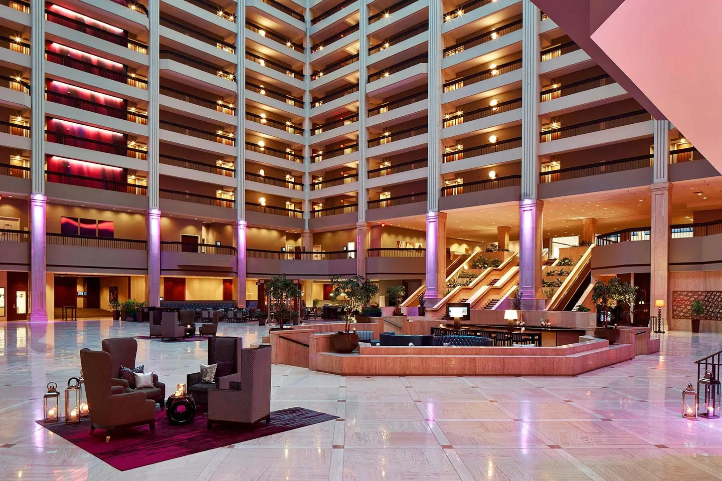 Renaissance Atlanta Waverly Hotel & Convention Center Terrasse