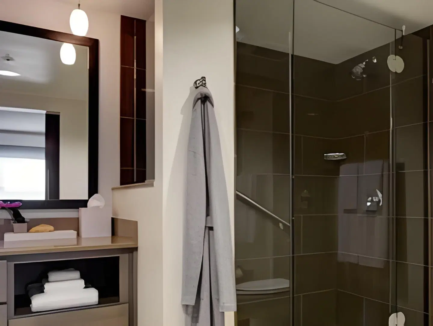 Hyatt House Atlanta Cobb Galleria Badezimmer