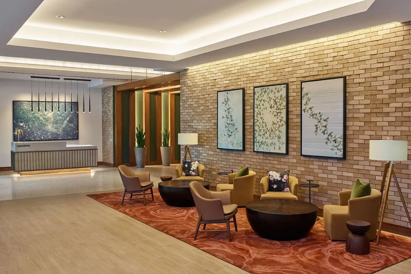 Hilton Atlanta Airport LOUNGE_LOBBY