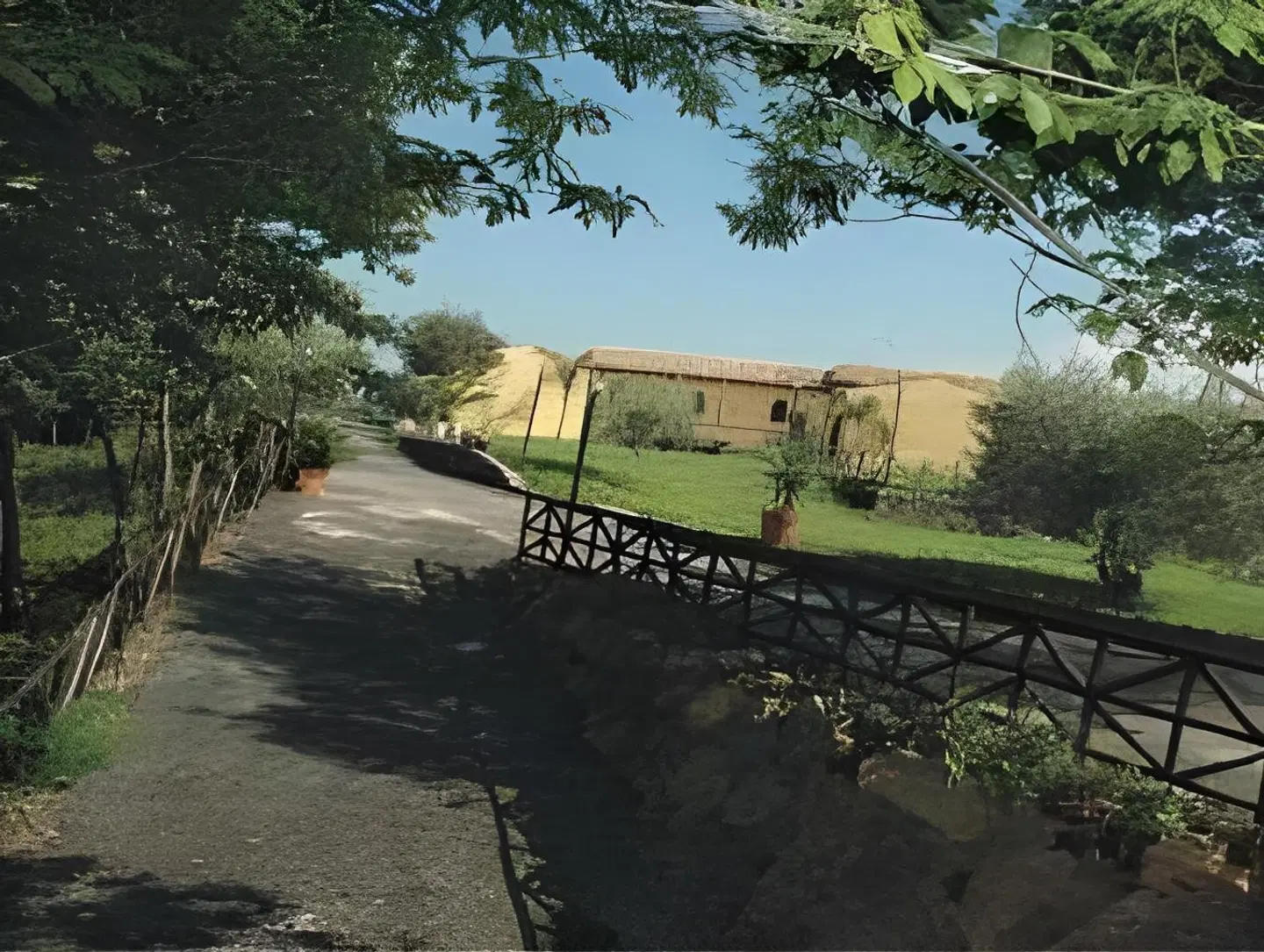 Agriturismo Borgo San Nicolao Garten