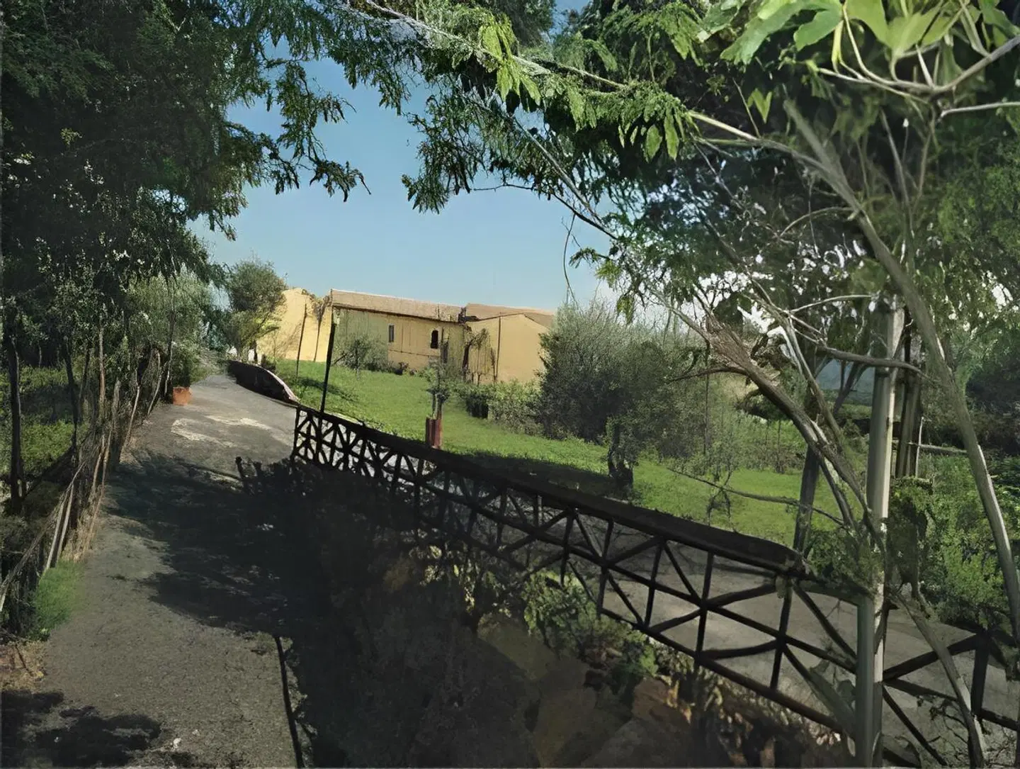 Agriturismo Borgo San Nicolao Garten