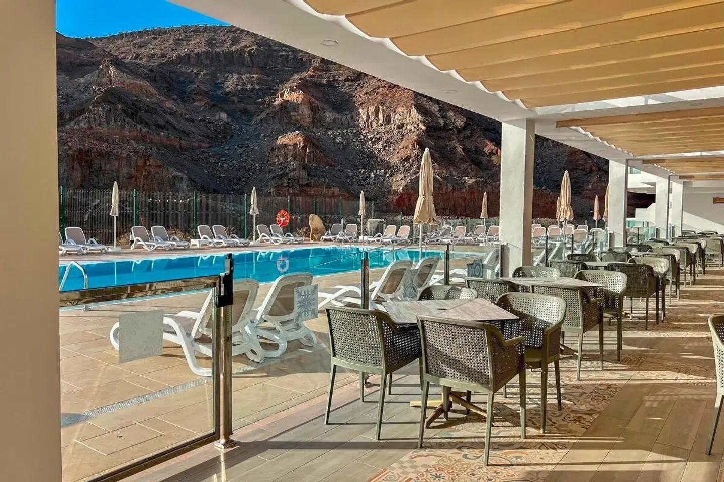 Apartamantos Cordial Magec Taurito Terrasse